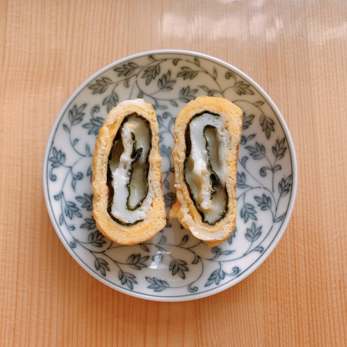 海苔とチーズの卵焼き